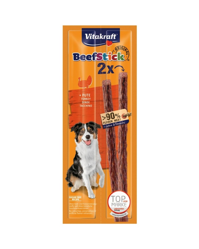 Vitakraft Beef Stick Snack: Beef and Turkey for Dogs
